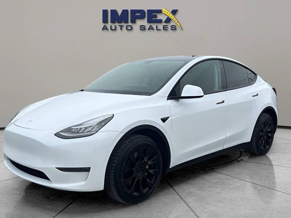 TESLA MODEL Y 2020 5YJYGDEE3LF039780 image